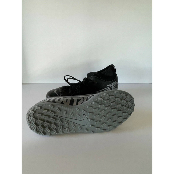 Nike Superfly 7 Academy IC Black Indoor Soccer Cleats AT7975-001 Youth 4.5 - Picture 4 of 5